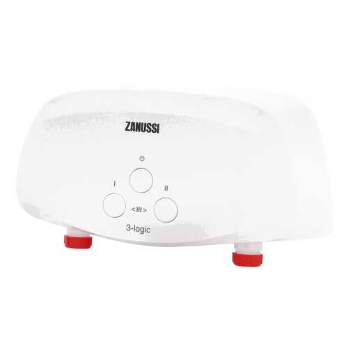 Водонагреватель проточный Zanussi 3-logic 3.5 S (душ) white в Юлмарт