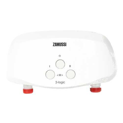 Водонагреватель проточный Zanussi 3-logic 3.5 S white в Юлмарт