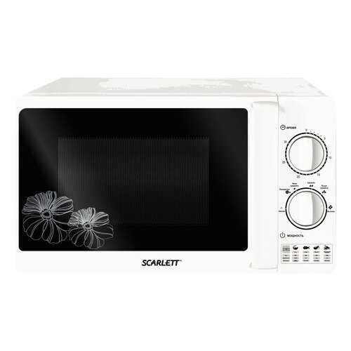 Микроволновая печь соло Scarlett SC-MW9020S01M white в Юлмарт