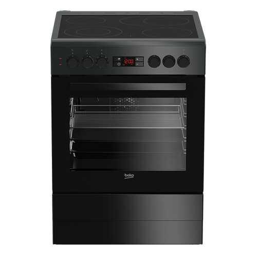 Электрическая плита Beko FSM 67320 GAS Black в Юлмарт