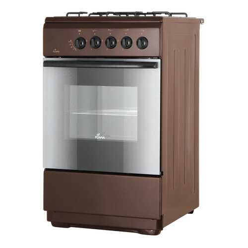 Газовая плита Flama AG 14014 Brown в Юлмарт