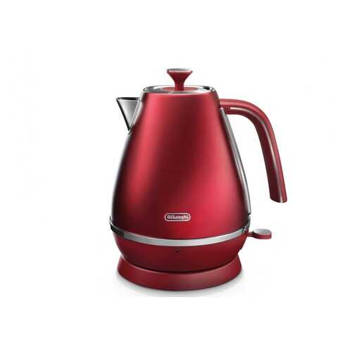 Чайник электрический DeLonghi KBI2001.R Red в Юлмарт