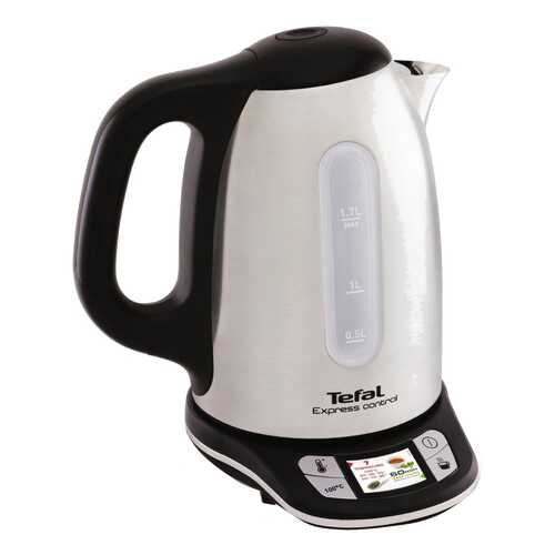 Чайник электрический Tefal KI240D30 Silver/Black в Юлмарт