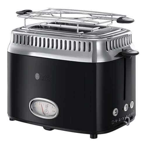 Тостер Russell Hobbs Retro Classic Noir 21681-56 в Юлмарт