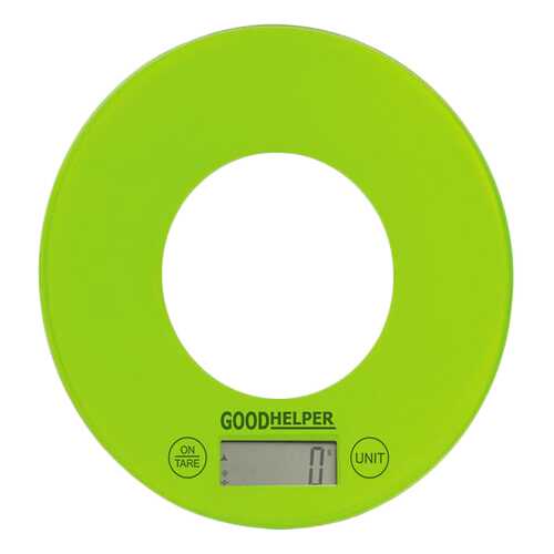 Весы кухонные Goodhelper KS-S03 Green в Юлмарт