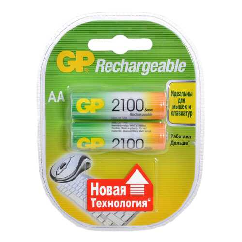 Аккумуляторная батарея GP Batteries 210AAHC-2CR2 2 шт в Юлмарт