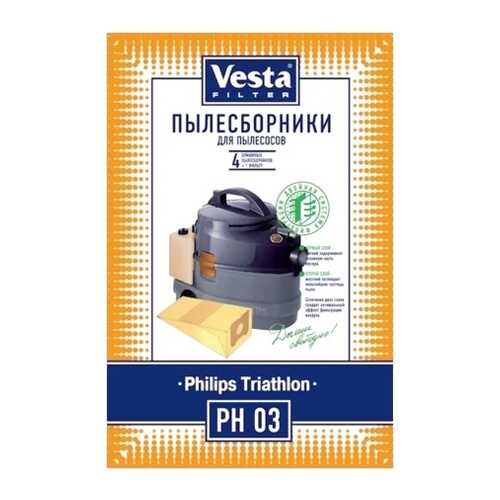 Пылесборник Vesta filter PH 03 4шт в Юлмарт