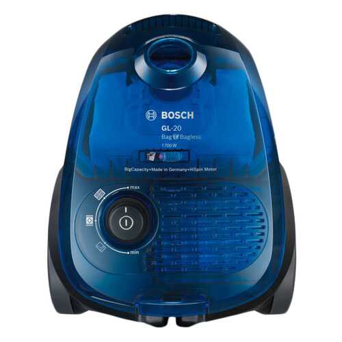 Пылесос Bosch BGN21702 Blue в Юлмарт