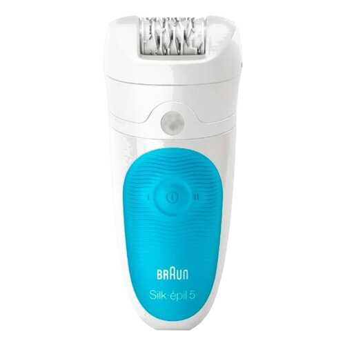 Эпилятор Braun Silk epil 5-511 Белый, синий в Юлмарт