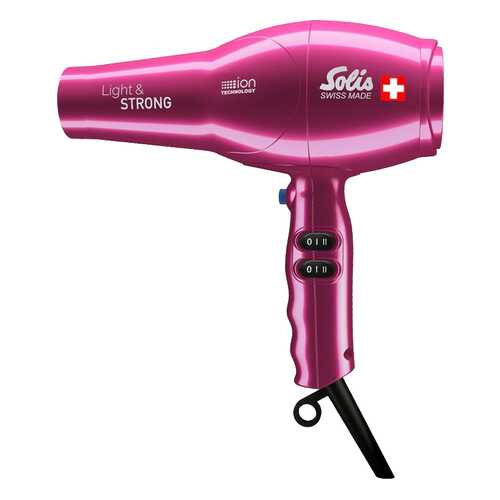 Фен Solis Light Strong 96942 Pink в Юлмарт