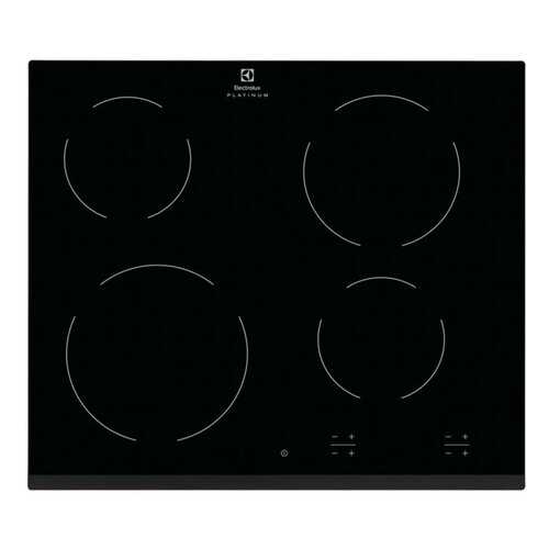 Встраиваемая варочная панель электрическая Electrolux EHF96240FK Black в Юлмарт