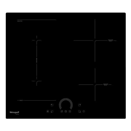 Встраиваемая варочная панель индукционная Weissgauff HI 643 BFZ Black в Юлмарт